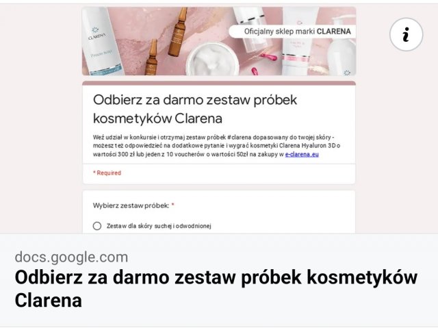 Darmowe próbki - temat zbiorowy