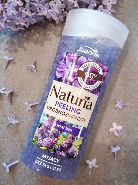 Joanna Naturia peeling kwiat bzu