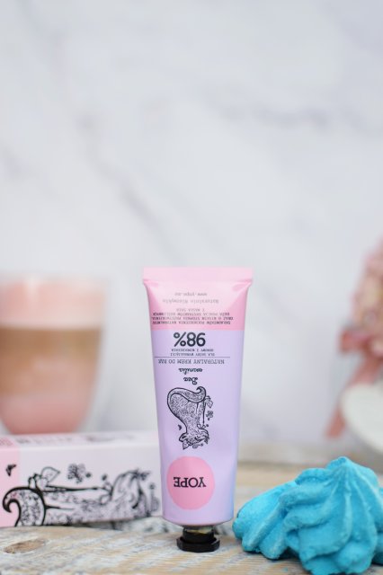 YOPE Krem do rąk, Bez i wanilia