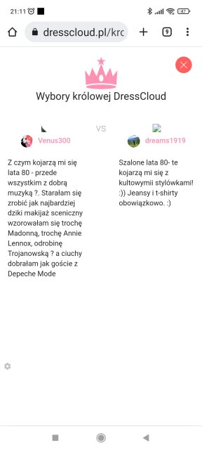 Królowa Dresscloud!