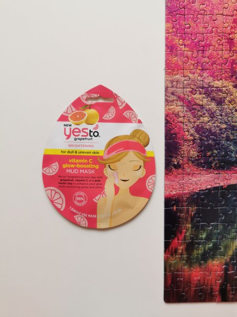Yes to Maseczka do twarzy, Całonocna, Rozjaśniająca, Grejpfrut & Witamina C