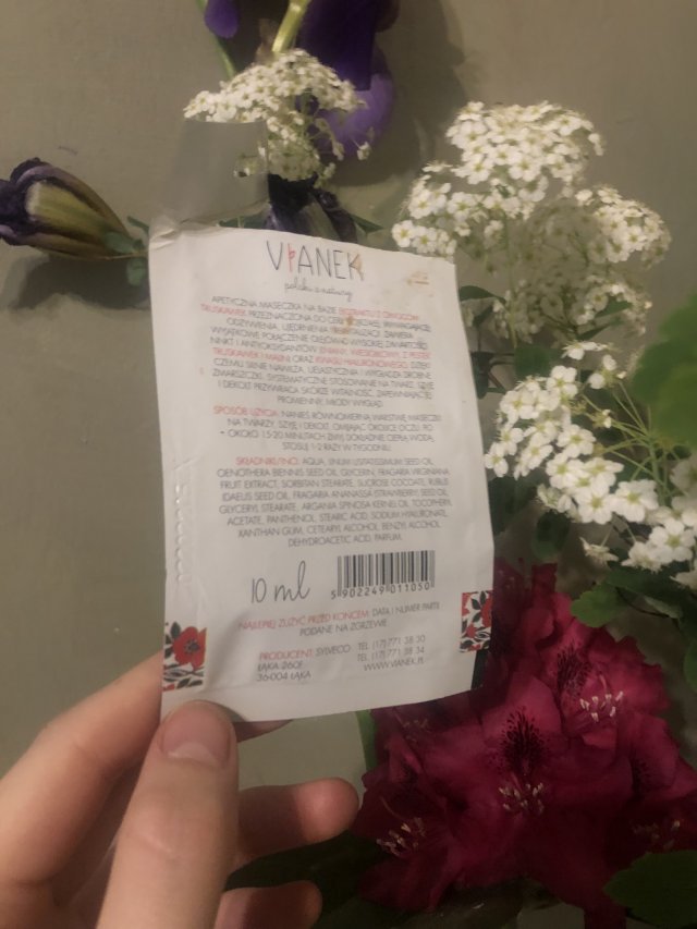 Sylveco Vianek, Maseczka do twarzy, Seria czerwona, Ujędrniająca