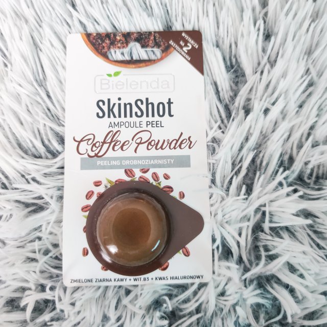 Bielenda Skin Shot, Ampoule Peel, Peeling drobnoziarnisty, Coffee Powder