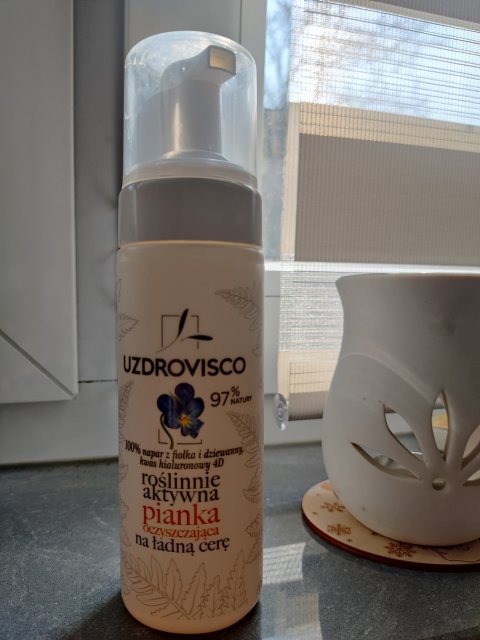 Uzdrovisco Pianka do twarzy, Roślinnie aktywna, Oczyszczająca