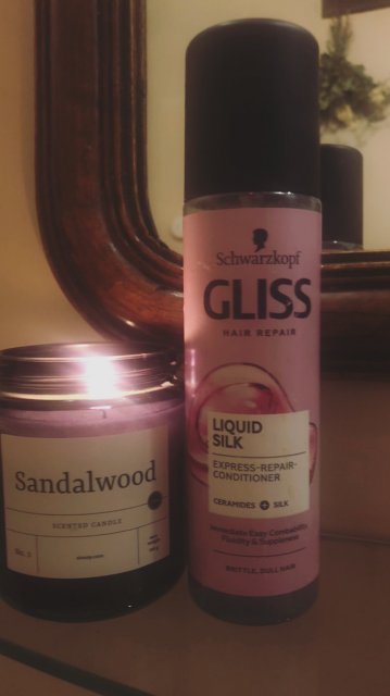 Schwarzkopf Gliss kur, Liquid Silk, Odżywka do włosów w sprayu, Ekspresowa, Z Ceramidami i Jedwabiem