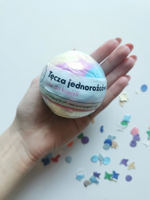 Marba Cosmetics Manufaktura Piękna, Kula do kąpieli, Tęcza jednorożców