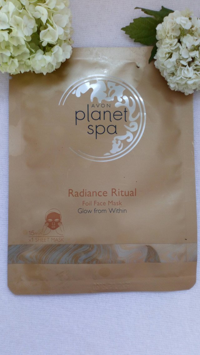 Avon Planet Spa, Radiance Ritual, Maska do twarzy, Liquid Gold Face Mask