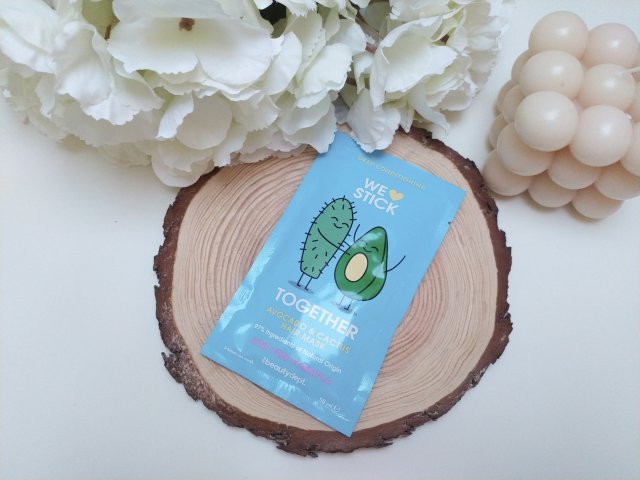 Orange Creatives Maska do włosów, We Stick Together, Awokado i kaktus