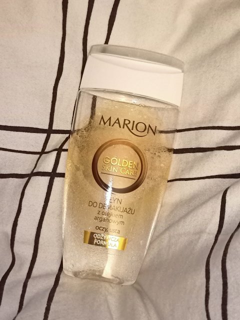 Marion Golden Skin Care, Olejek do demakijażu twarzy i oczu 3w1