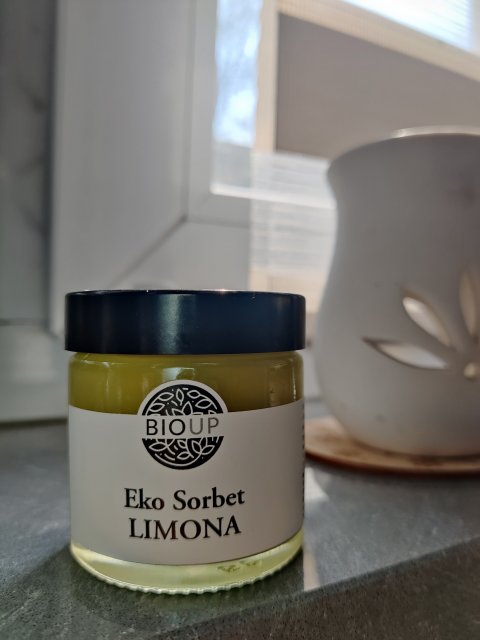BIOUP Sorbet, Eko, Limona