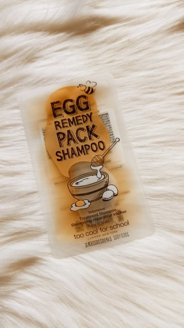 Too Cool For School Egg Remedy Pack, Szampon-maska do włosów 
