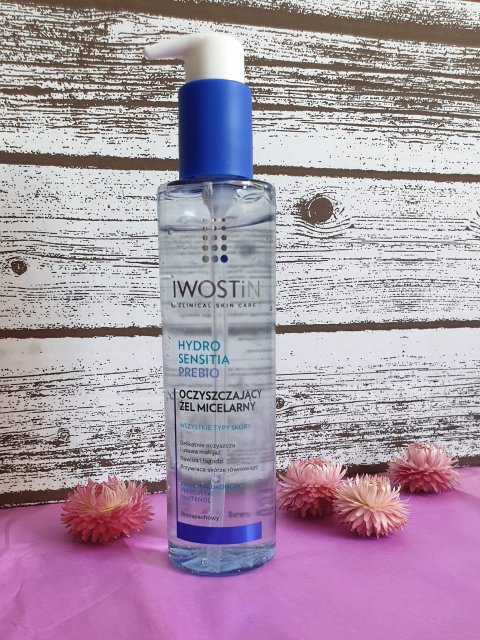 Iwostin Hydro Sensitia Prebio, Żel micelarny, Oczyszczający, Wszystkie typy skóry