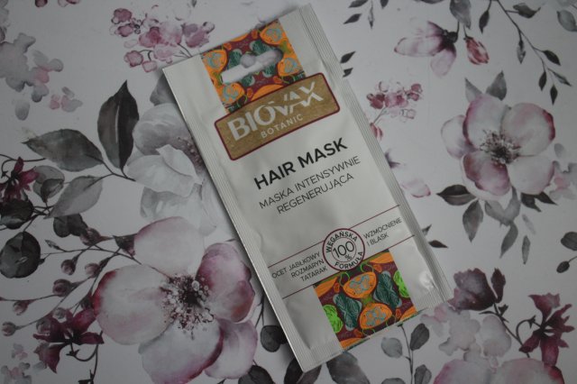 L'biotica Biovax, Botanic, Maska do włosów, Intensywnie Regenerująca, Ocet Jabłkowy 