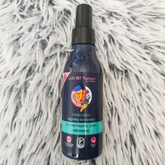 Vis Plantis Gift of Nature, Mgiełka do twarzy, Tonizująca, Do cery pięknej, choć mieszanej