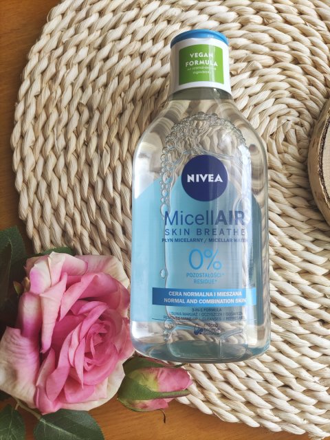 Nivea MicellAIR Skin Breathe, Płyn Micelarny, Twarz, oczy i usta, Cera normalna i mieszana