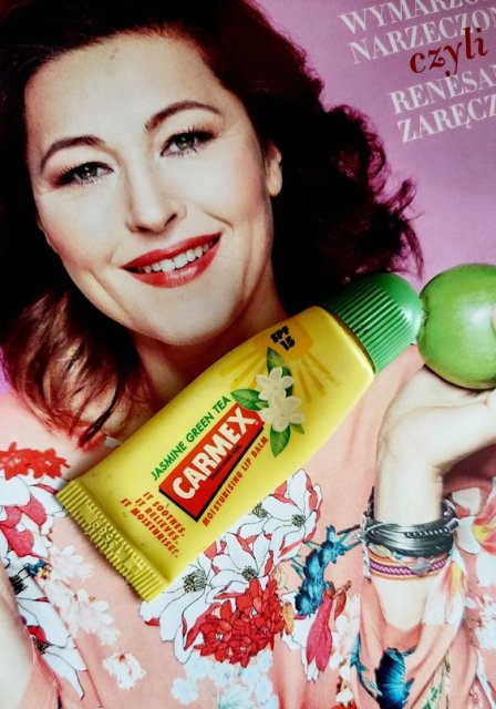Carmex Balsam do ust w tubce, Jasmine Green Tea