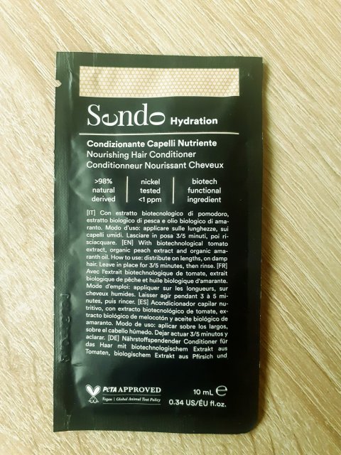 Sendo Odżywka do włosów, Hydration, Odżywcza, Do włosów suchych