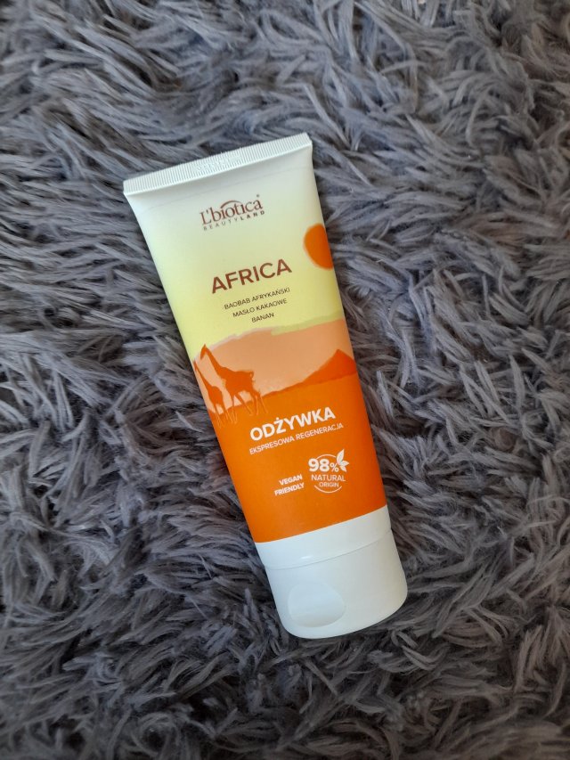 L'biotica BeautyLand, Odżywka do włosów, Ekspresowa regeneracja, Africa 