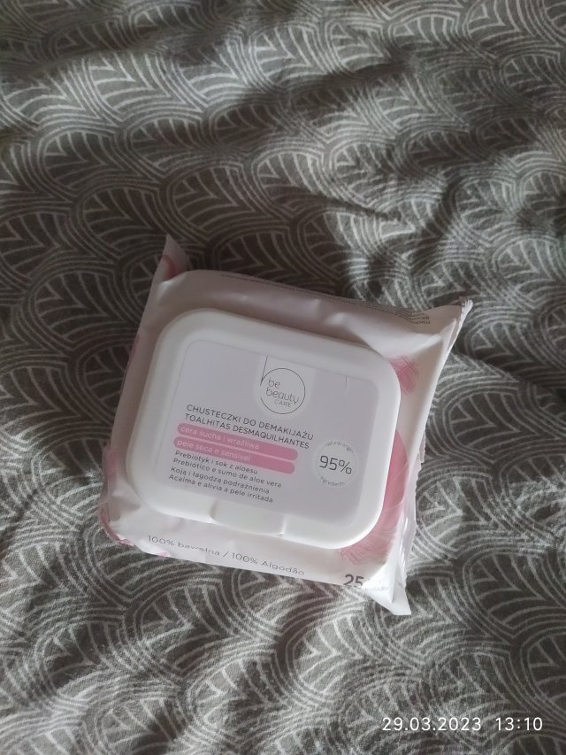 BeBeauty Care, Chusteczki do demakijażu, Skóra sucha i wrażliwa
