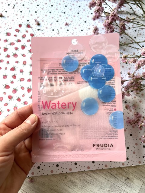 Frudia Maska do twarzy w płacie, Air Mask 24, Watery