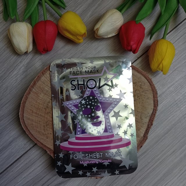 Maxbrands Marketing B.V. Maseczka do twarzy w płacie, Foliowa, This Is Your Face Mask Show, Moisturizing