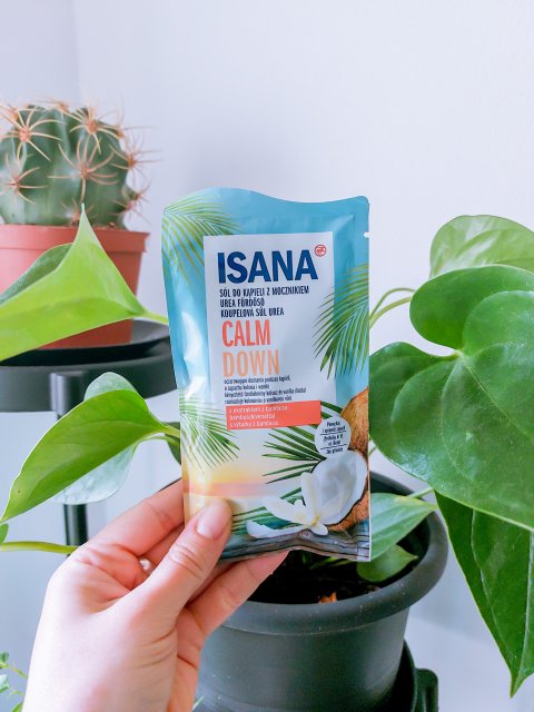 Isana Sól do kąpieli, Calm Down, Kokos i wanilia, Z mocznikiem