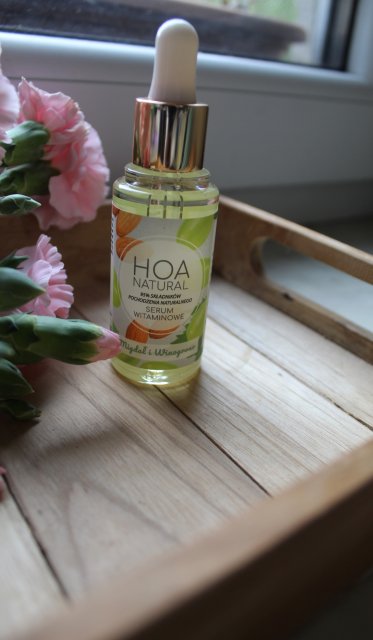 Hoa Natural Serum do twarzy, Witaminowe, Migdał i Winogrono