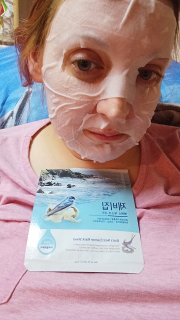 ésfolio Maska do twarzy w płacie, Bird's Nest Essence Mask Sheet
