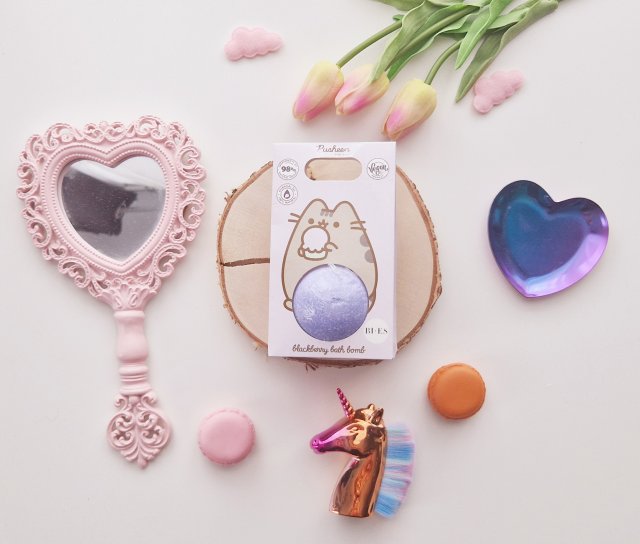 Bi-es Kula do kąpieli, Pusheen The Cat, Blackberry Bath Bomb