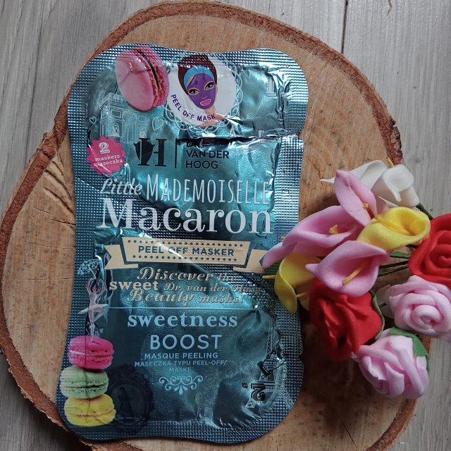 Dr. Van Der Hoog Maska do twarzy peel-off, Little Mademoiselle Macaron, Sweetness Boost