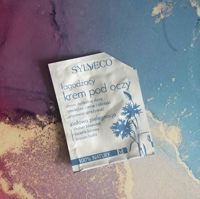Sylveco Krem pod oczy, Łagodzący, Chaber, Bławatek, Świetlik łąkowy, Brzoza biała