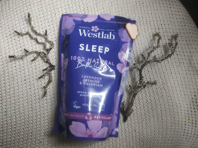 Westlab Sól do kąpieli, Sleep, Lawenda, jaśmin i waleriana, Uspokajająca