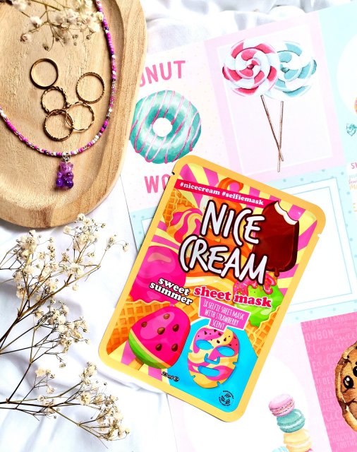 Maseczka z lodami z action