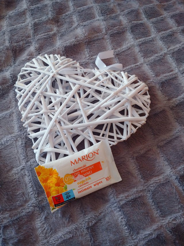 Marion Chusteczki do higieny intymnej, Nagietek