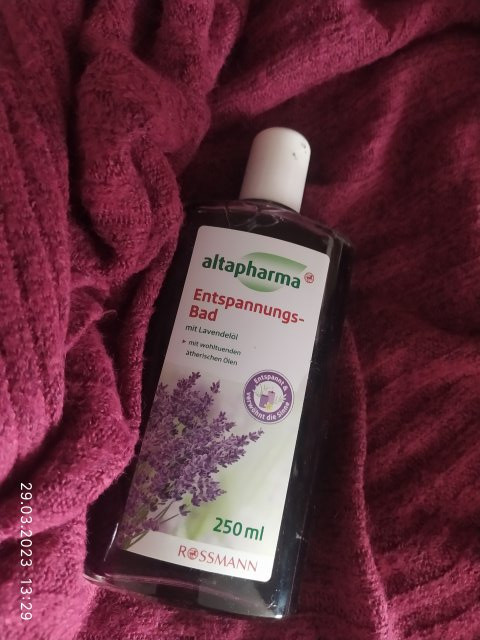 Altapharma Płyn do kąpieli, Lawenda