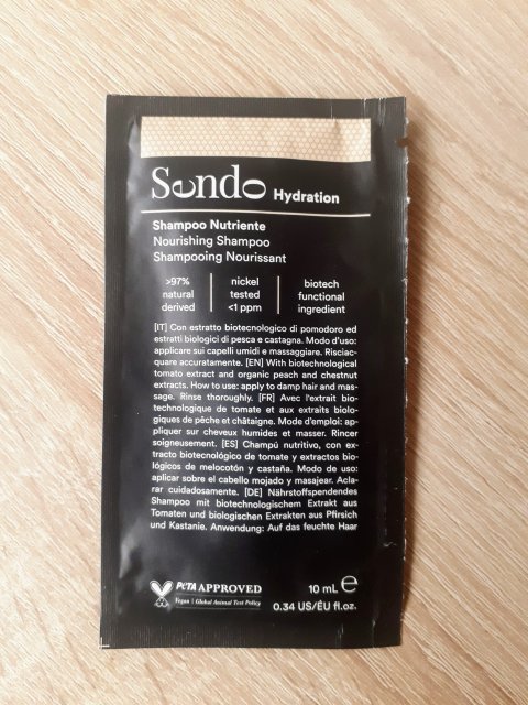 Sendo Szampon do włosów, Hydration, Odżywczy, Do włosów suchych