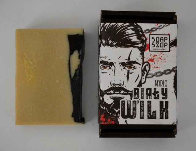 Soap Szop Mydło w kostce, Biały Wilk