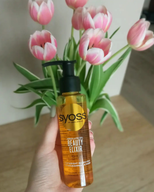 Syoss Beauty Elixir Absolute Oil, Eliksir do włosów, Z olejkiem absolutnym