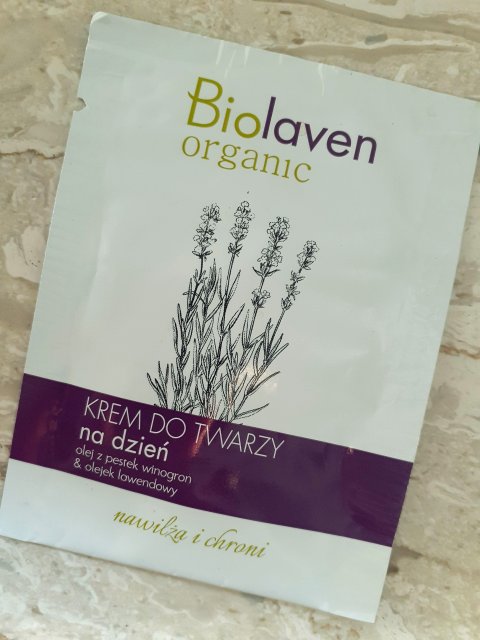 Sylveco Biolaven, Krem do twarzy, Na dzień, Nawilża i chroni, Olej z pestek winogron i olejek lawendowy