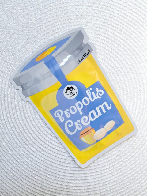 Dr. Mola Maseczka do twarzy w płacie, Propolis Cream