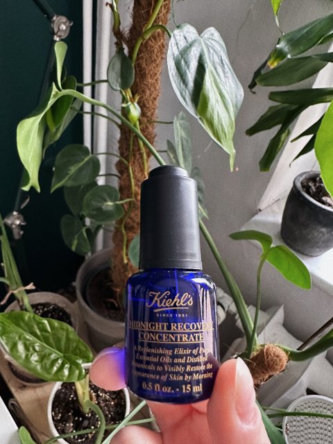 Kiehl's Serum do twarzy, Midnight Recovery Concentrate, A Replenishing Elixir of Pure Essential Oils