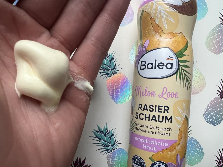 Balea Pianka do golenia, Melon Love