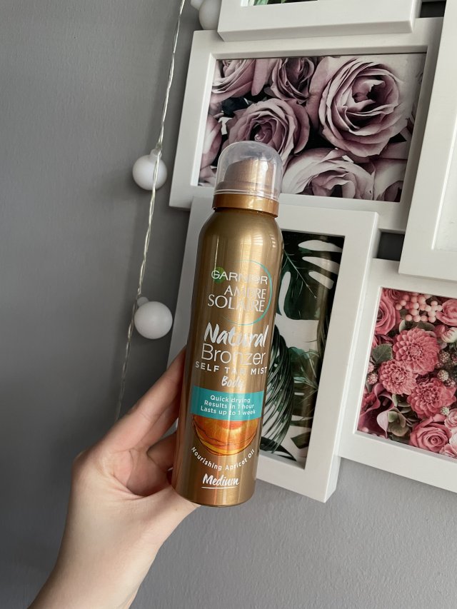 Garnier Natural Bronzer, Mgiełka do ciała, Samoopalająca