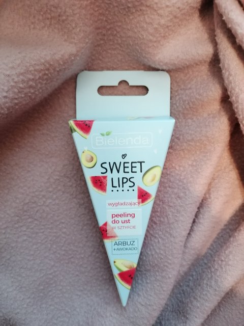 Bielenda Sweet Lips, Peeling do ust w sztyfcie, Wygłądzający, Arbuz + Awokado
