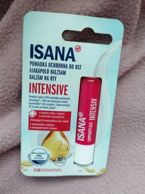 Isana Pomadka ochronna do ust, Intensiv