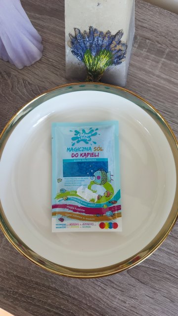 Chlapu Chlap Sól do kąpieli, Magiczna, Guma balonowa
