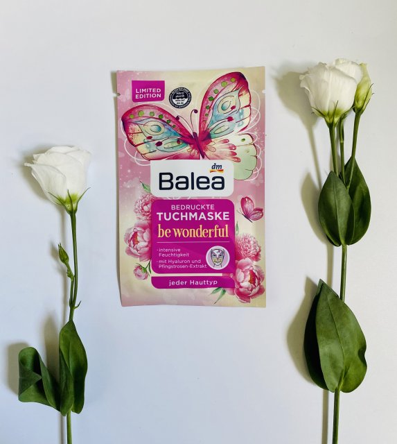Balea Maseczka do twarzy w płacie, Be Wonderful, Nawilżająca
