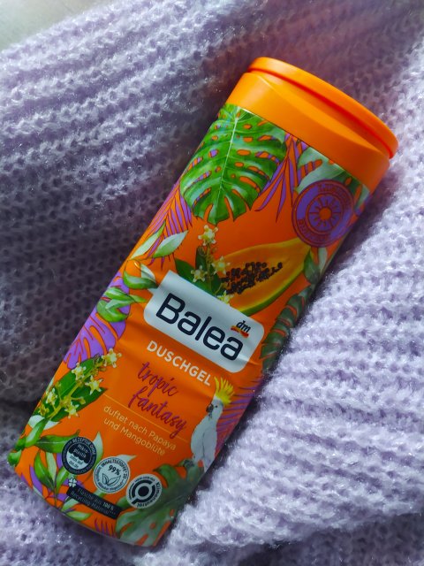 Balea Żel pod prysznic, Tropic Fantasy, Papaja i mango