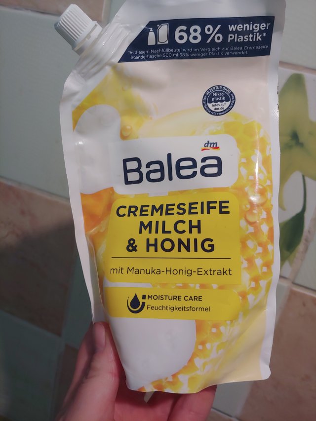 Balea Mydło w płynie, Mleko i miód