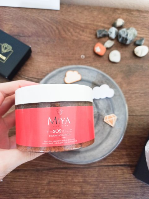 Miya Cosmetics MySOSscrub, Ekspresowy peeling do ciała